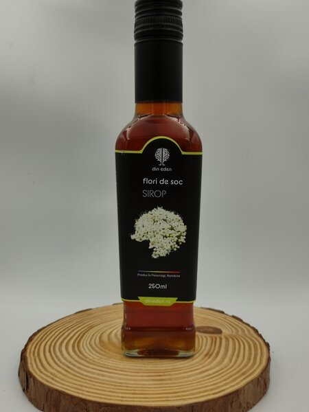 Sirop din flori de soc - Din Eden